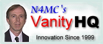Vanity HQ website graphic
